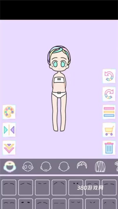 缤纷女孩换装中文版_https://www.380yx.com_休闲益智_第2张