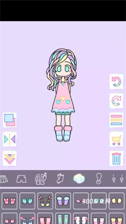 缤纷女孩换装中文版_https://www.380yx.com_休闲益智_第3张