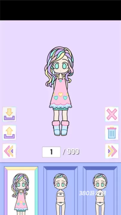 缤纷女孩换装中文版_https://www.380yx.com_休闲益智_第6张
